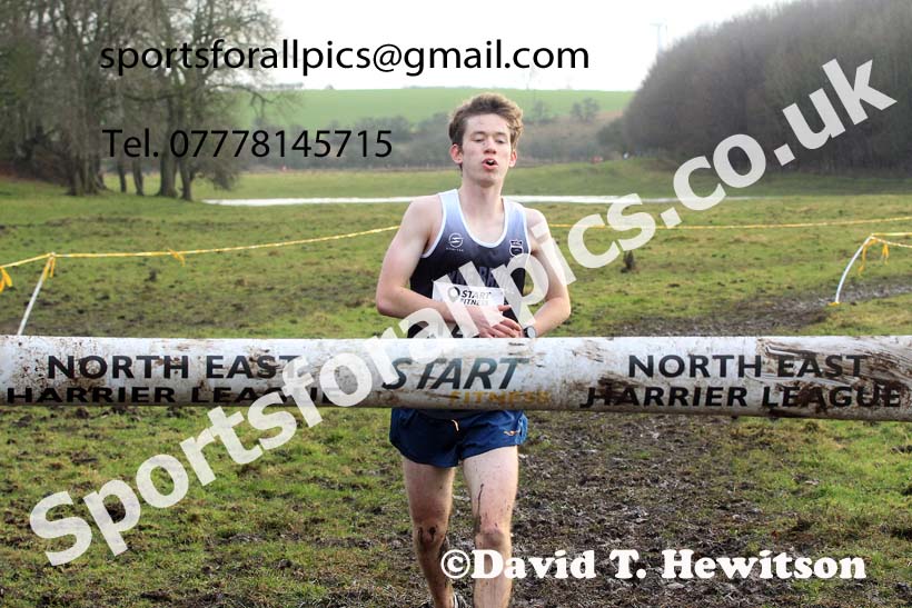 Senior mens 2022 North Eastern Harrier League, Thornley Farm, Peterlee, County Durham. Photo: David T. Hewitson/Sports for All Pics
